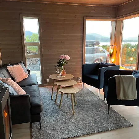 Lofotenholidays, Luxury Cabin With Panoramic View Leknes Exterior photo